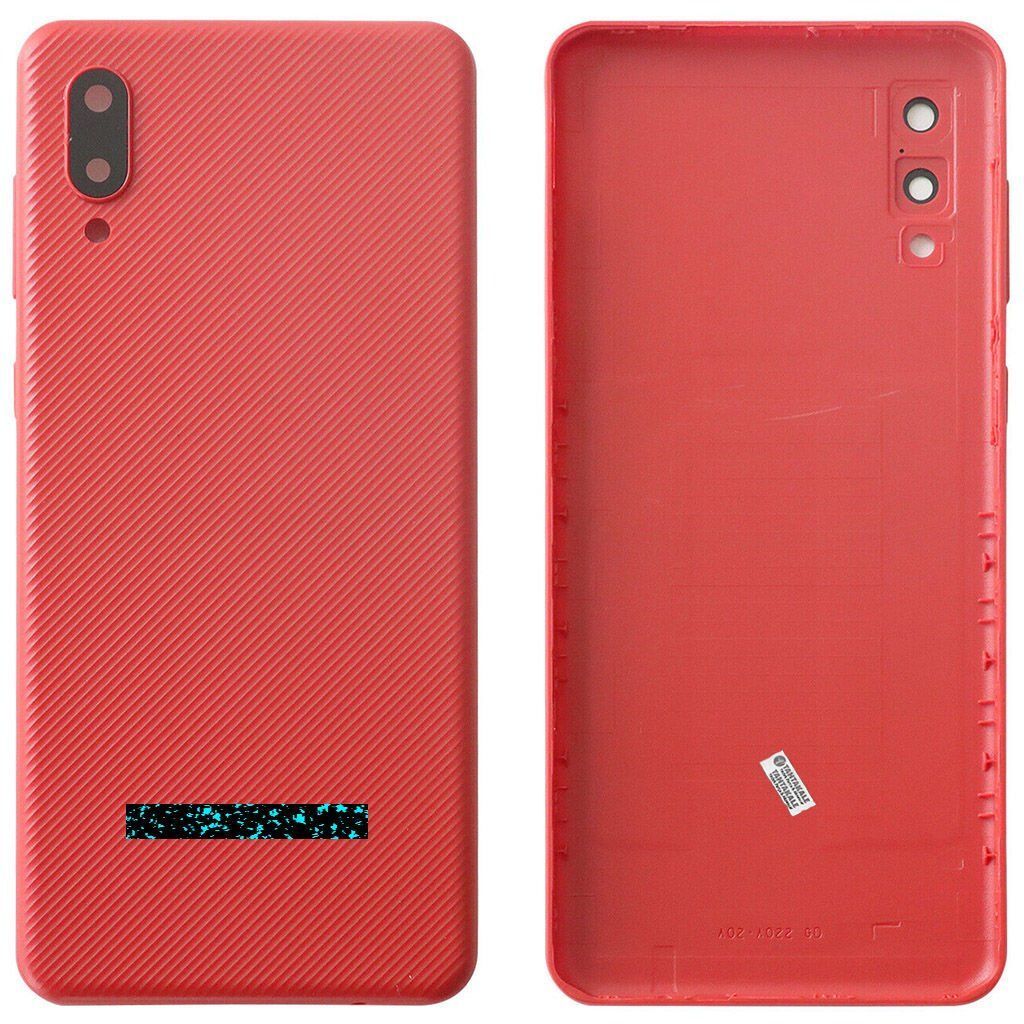 Samsung Galaxy A02 SM-A022 Arka Kapak Kırmızı