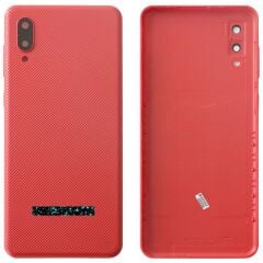 Samsung Galaxy A02 SM-A022 Arka Kapak Kırmızı
