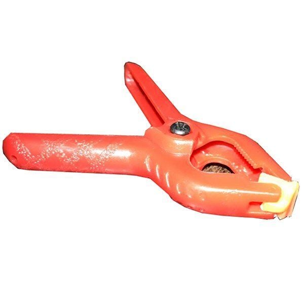 Cam Yapıştırmak İçin Kırmızı Kıskaç Mandalı - Kırmızı