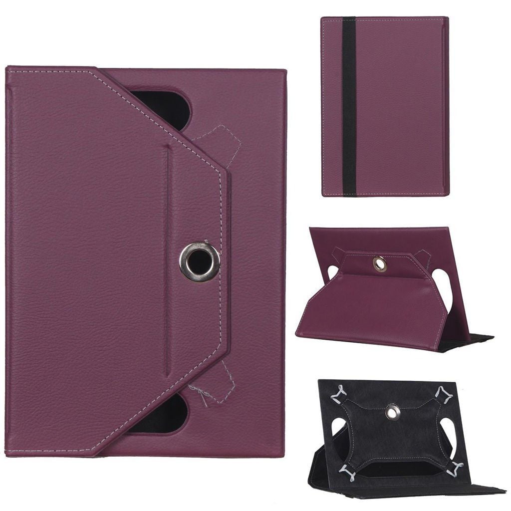 Apple iPad 9. Nesil A2605 Universal Standlı Tablet Kılıfı Mor