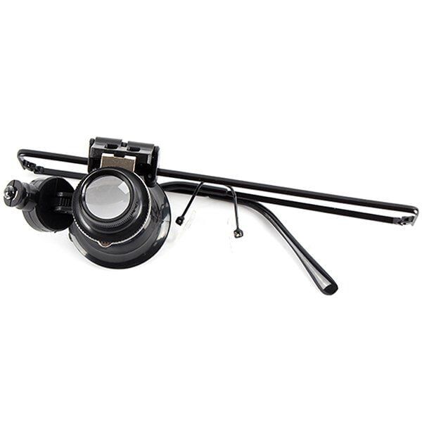 Telefon Tablet Tamiri İçin Gözlük Tipi Mercek Işıklı (20x)