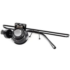 Telefon Tablet Tamiri İçin Gözlük Tipi Mercek Işıklı (20x)