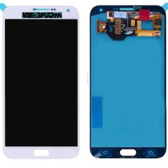 Samsung Galaxy E7 SM-E700 Lcd Ekran Dokunmatik Beyaz