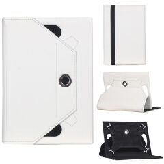 Apple İpad Mini 2 A1489 Universal Standlı Tablet Kılıfı Beyaz