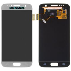 Samsung Galaxy S7 SM-G930 Lcd Ekran Dokunmatik Gri