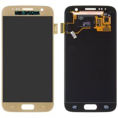 Samsung Galaxy S7 SM-G930 Lcd Ekran Dokunmatik Gold