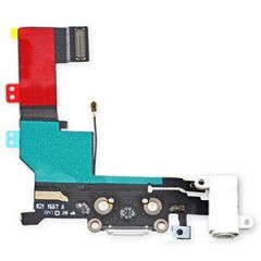 İphone 5S Şarj Soketi Kulaklık Mikrofon Film Bordu Beyaz