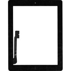 Apple İpad 4 A1460 Butonlu Dokunmatik Siyah