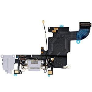 İphone 6S Şarj Soketi Kulaklık Mikrofon Film Bordu Gri