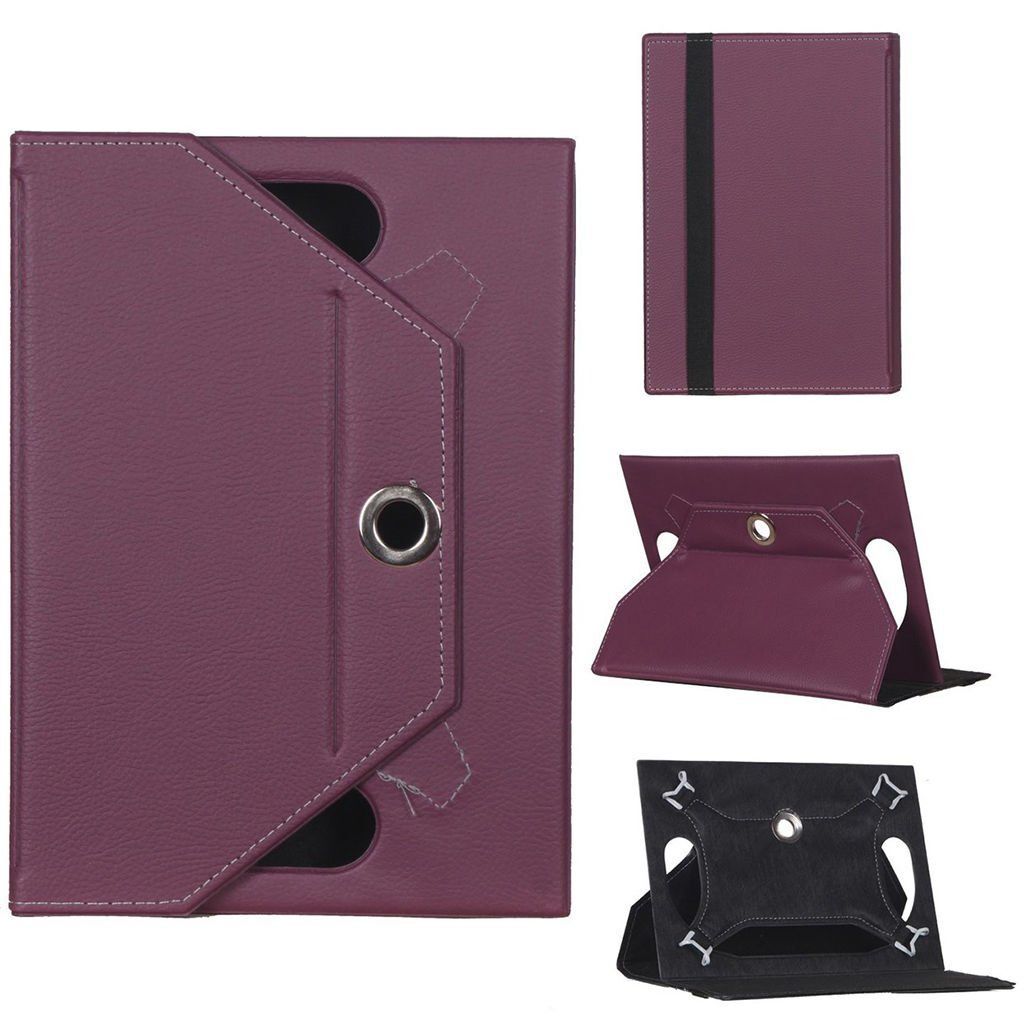 Dieniu KT107 Universal Standlı Tablet Kılıfı Mor