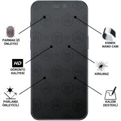 Samsung Galaxy S24 Ultra SM-S928 Mat Kırılmaz Cam Nano Ekran Koruyucu