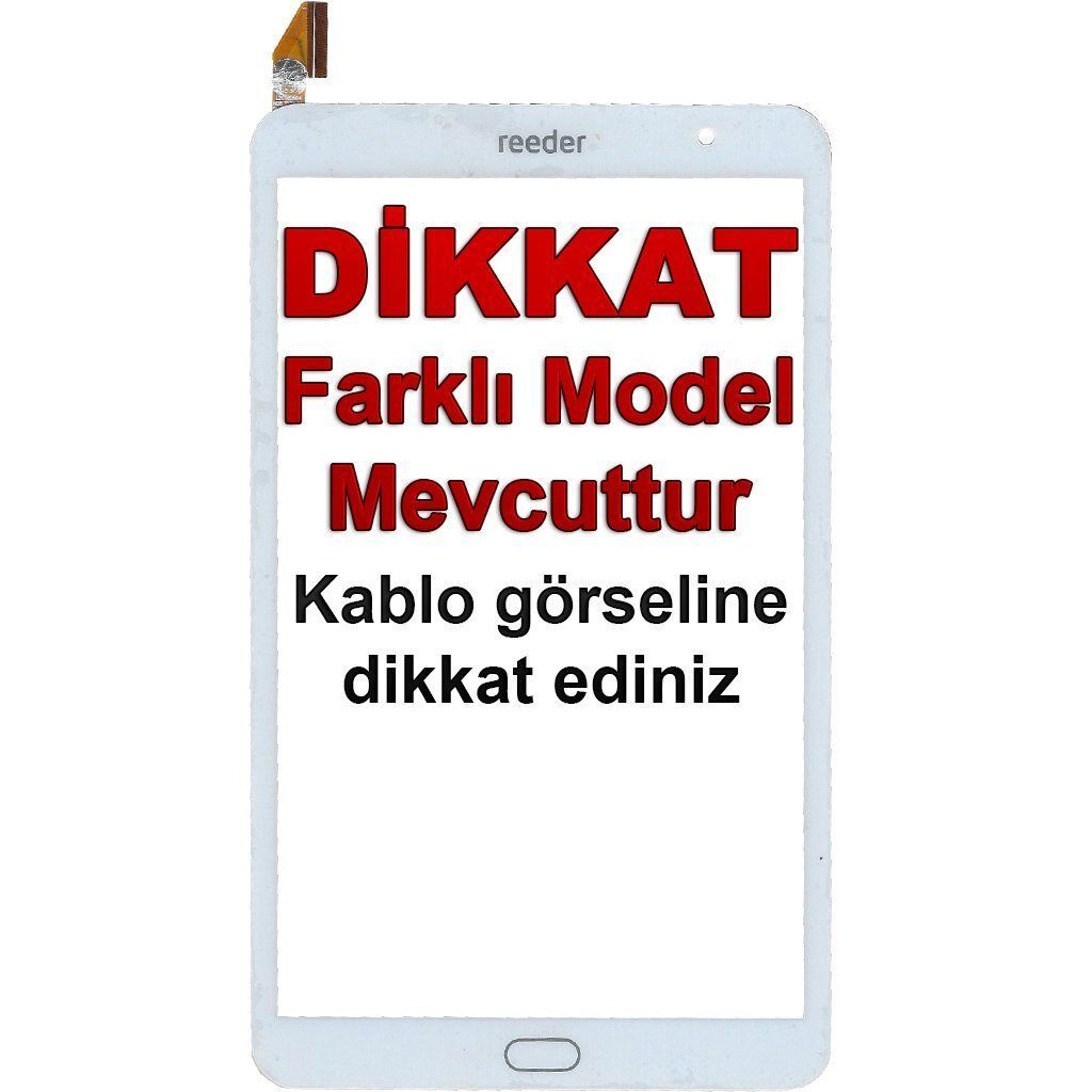 Reeder M8 GO Dokunmatik Beyaz - Model 1