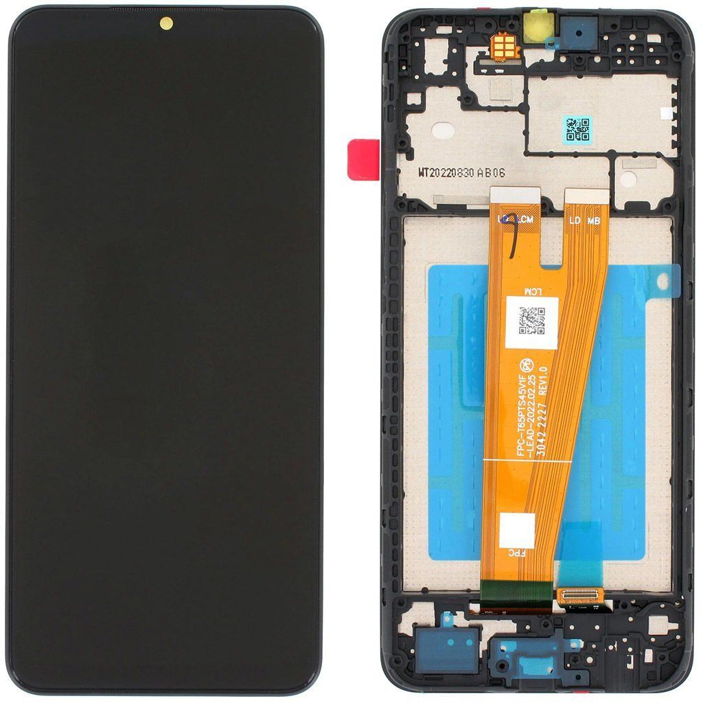 Samsung Galaxy A04 SM-A045 Lcd Ekran Dokunmatik Çıtalı