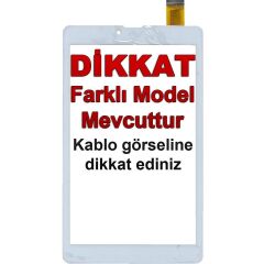 Hometech HT8MT-3G Dokunmatik Beyaz - Model 1
