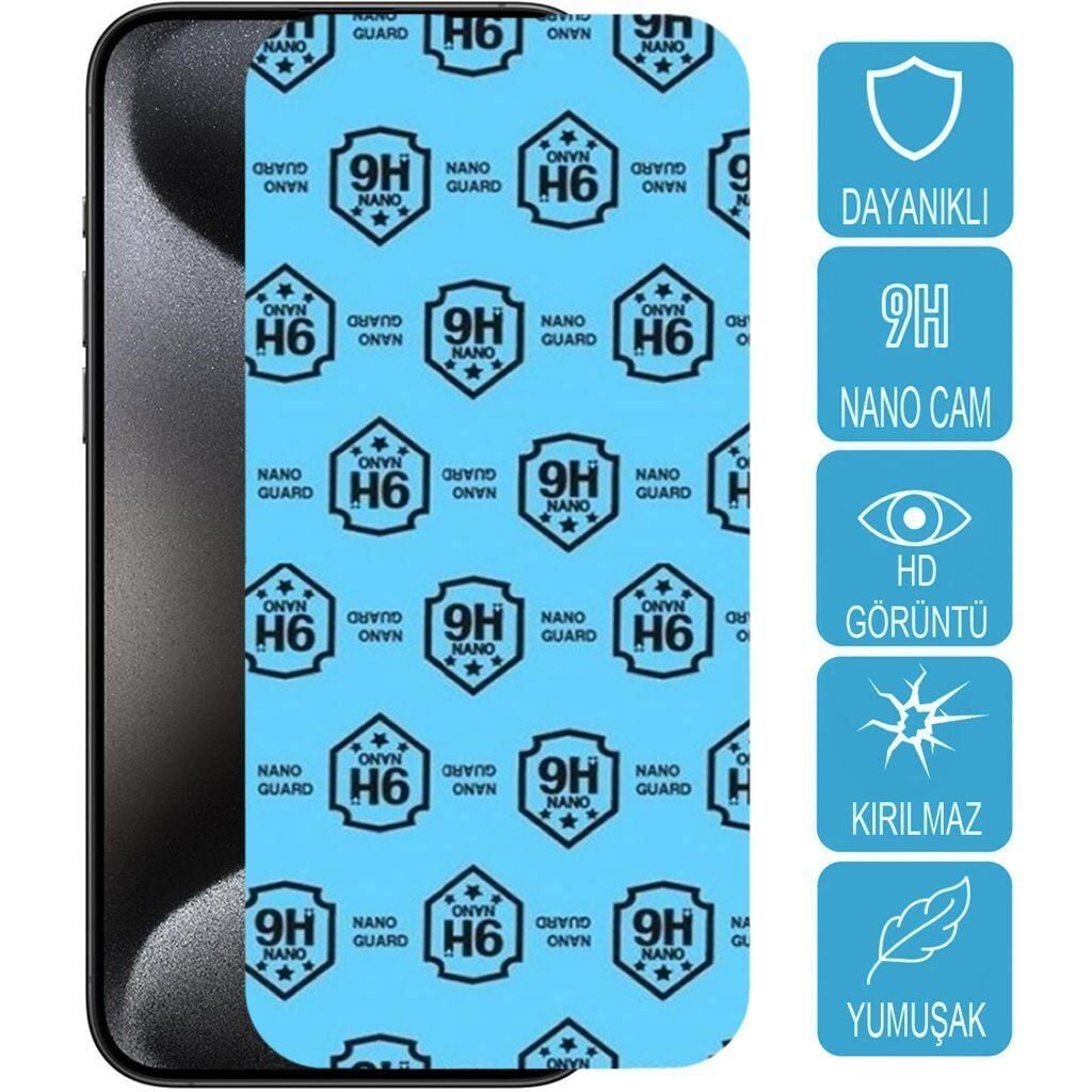 Omix X6 Ekran Koruyucu Nano Kırılmaz Cam