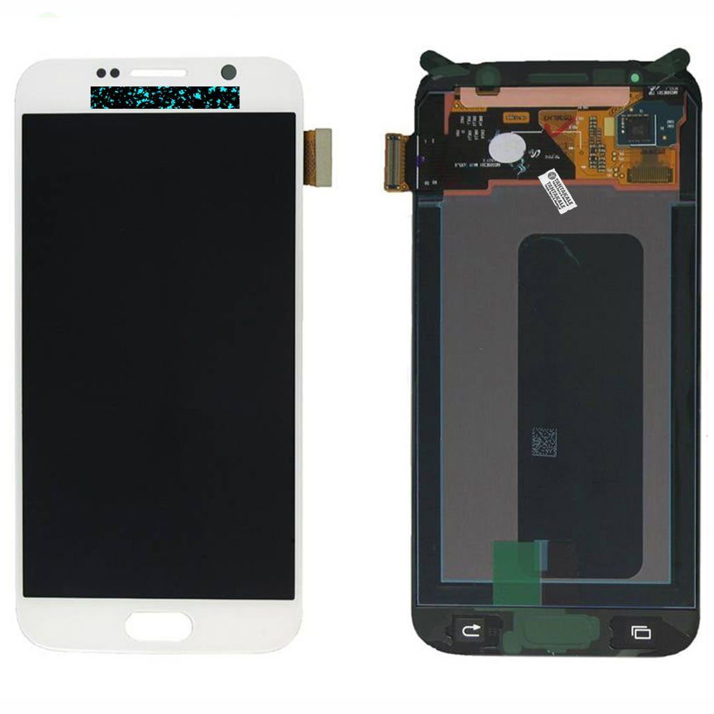 Samsung Galaxy S6 SM-G920 Lcd Ekran Dokunmatik Beyaz