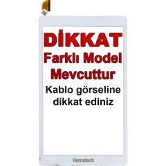 Hometech HT8M Dokunmatik Beyaz - Model 2