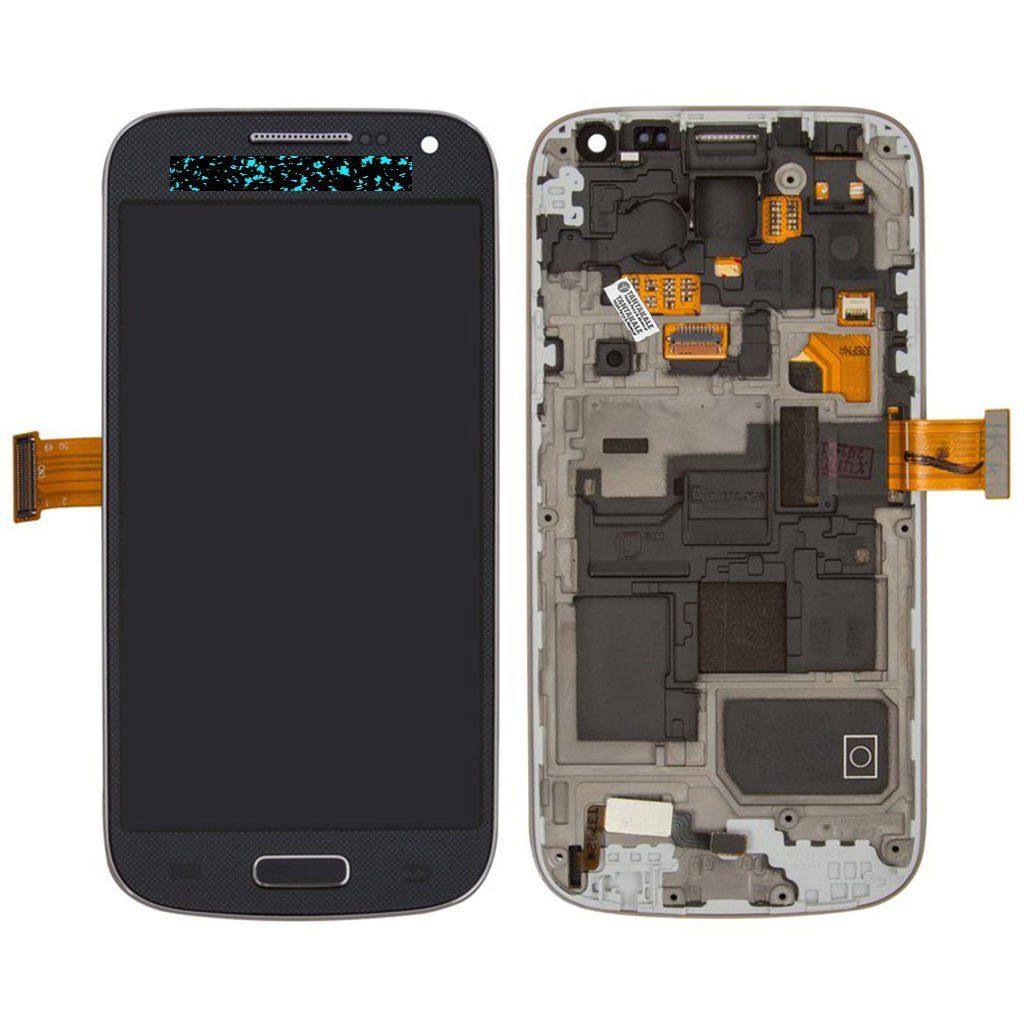 Samsung Galaxy S4 Mini GT-I9190 Lcd Ekran Dokunmatik Çıtalı Gri