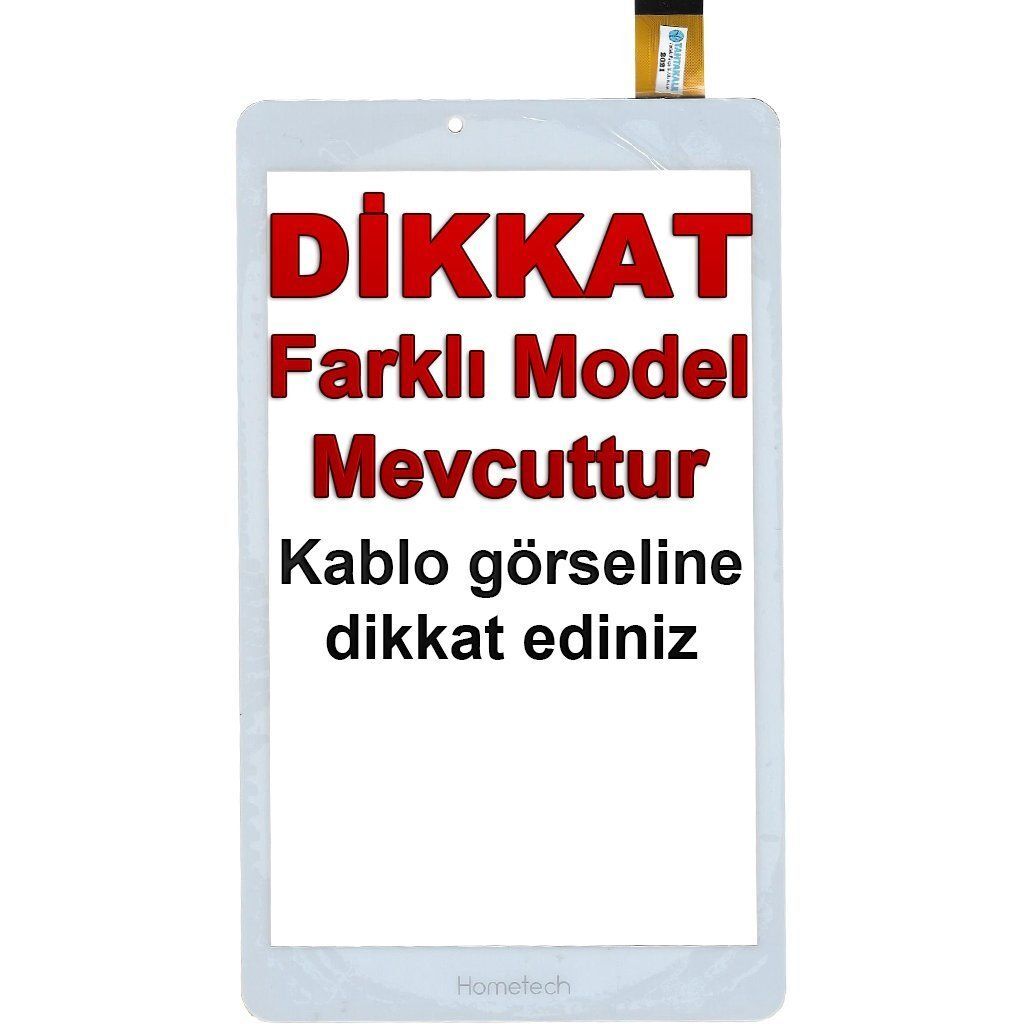 Hometech HT8MT-3G Dokunmatik Beyaz - Model 2