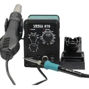 Yihua 878 Üfleme Lehimleme Havya İstasyonu Göstergesiz