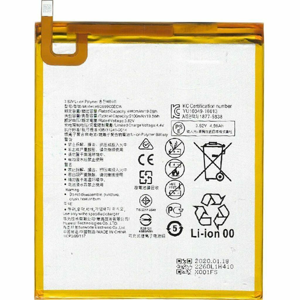 Huawei Matepad T10S AGS3K-L09 Batarya Pil