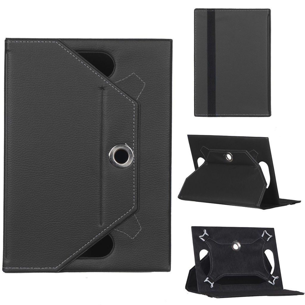 Lenovo Tab M10 TB-X605LC Universal Standlı Tablet Kılıfı Siyah