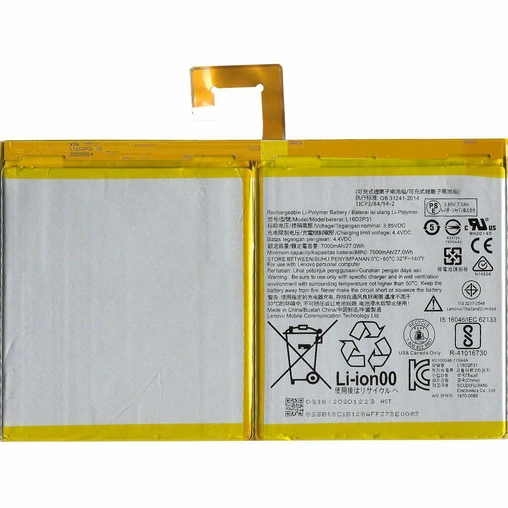 Lenovo Chromebook CT-X636N Batarya Pil