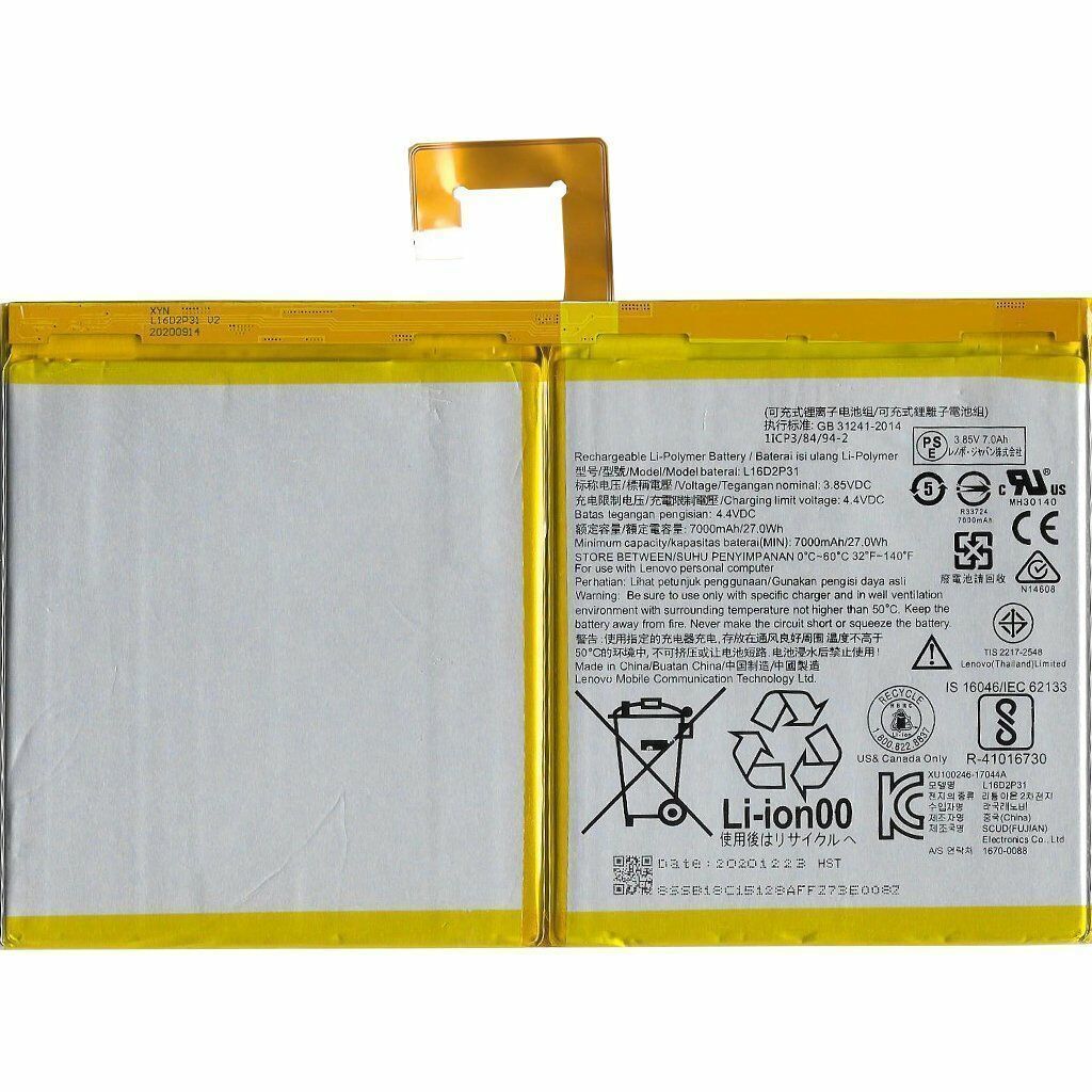 Lenovo Tab 4 TB-X704 Batarya Pil