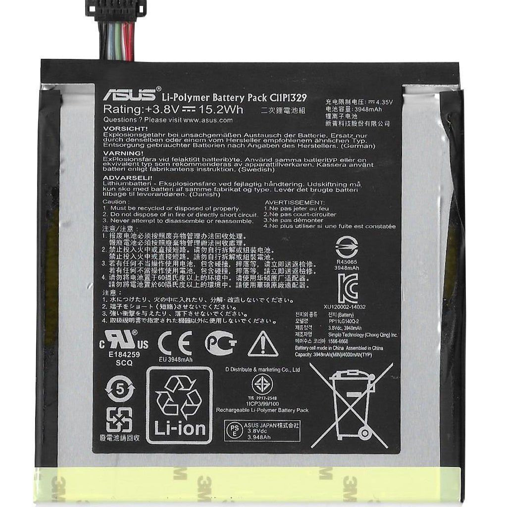 Asus MemoPad 8 K011 Batarya Pil