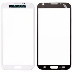 Samsung Galaxy Note 2 GT-N7100 Dokunmatik Ön Cam Lens Beyaz