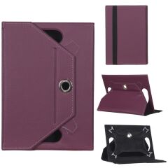 -T295 Universal Standlı Tablet Kılıfı Mor