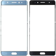 Samsung Galaxy Note FE SM-N935 Dokunmatik Ön Cam Lens Mavi