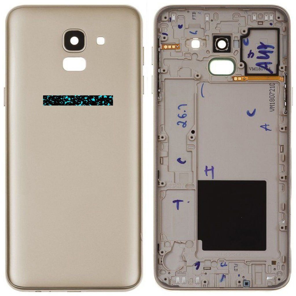 Samsung Galaxy J6 SM-J600 Arka Kapak Gold