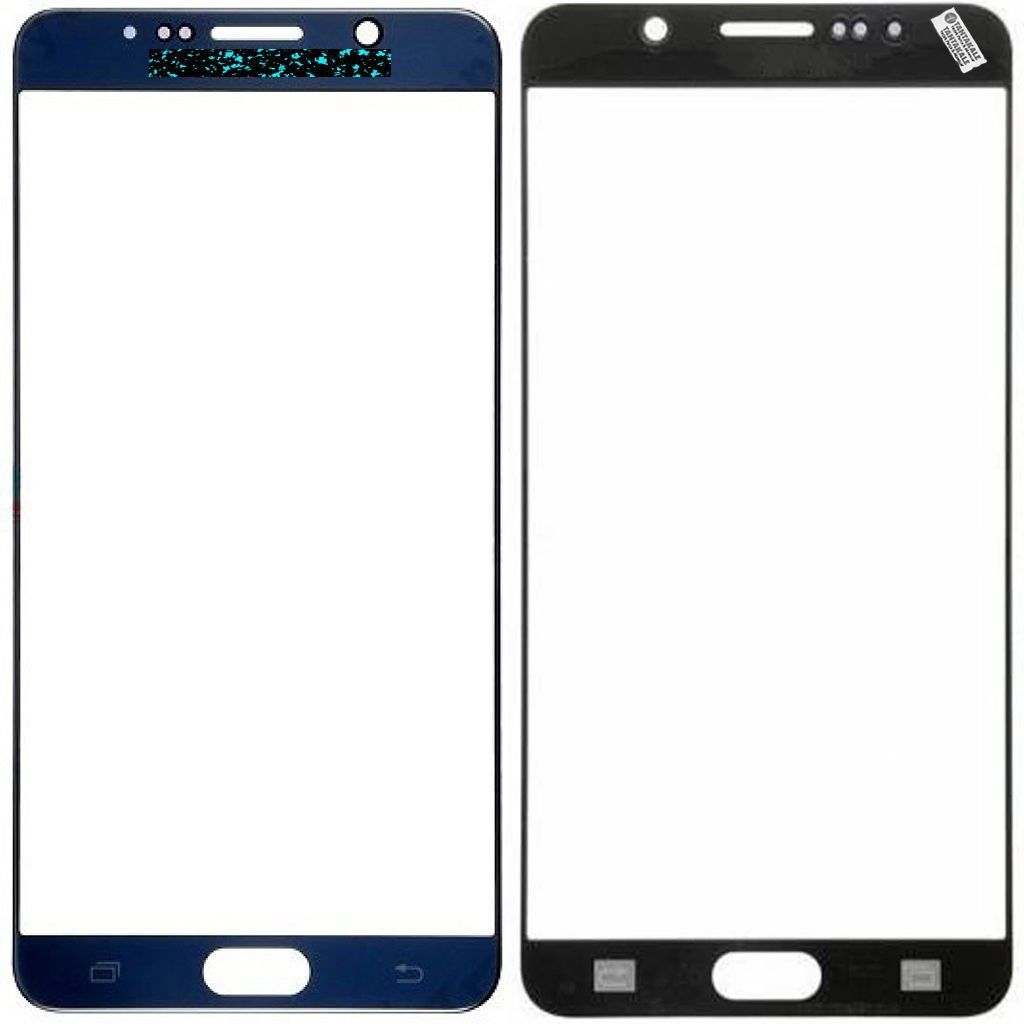 Samsung Galaxy Note 5 SM-N920 Dokunmatik Ön Cam Lens Lacivert