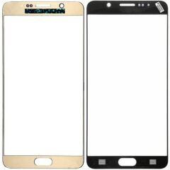 Samsung Galaxy Note 5 SM-N920 Dokunmatik Ön Cam Lens Gold