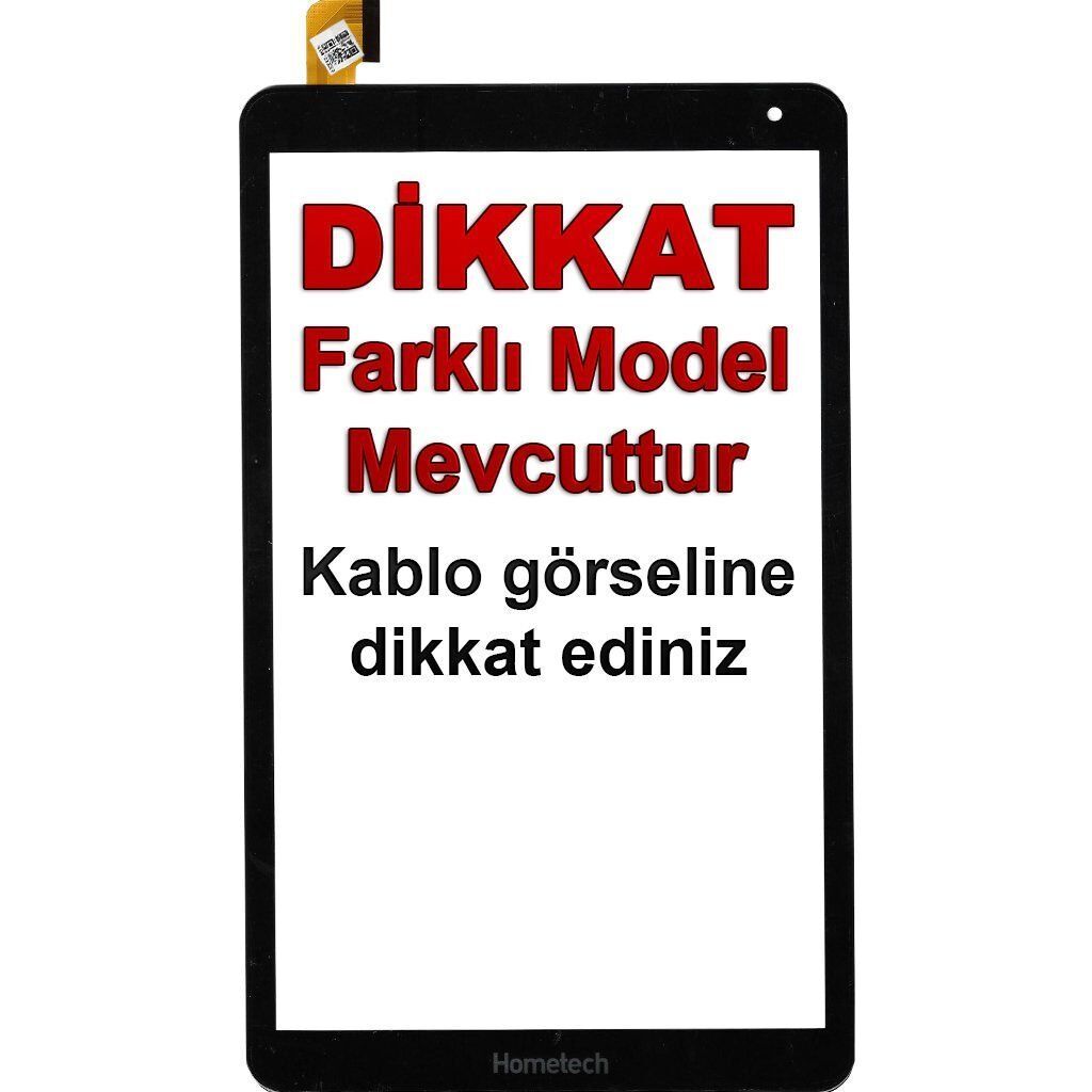 Hometech Alfa 10TM Dokunmatik Siyah - Model 1