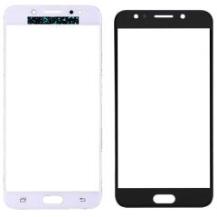 Samsung Galaxy C8 SM-C7100 Dokunmatik Ön Cam Lens Beyaz