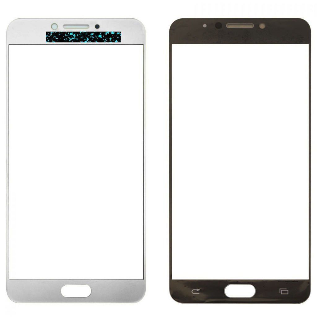 Samsung Galaxy C7 Pro SM-C7010 Dokunmatik Ön Cam Lens Beyaz
