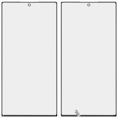 Samsung Galaxy S22 Ultra SM-S908 Dokunmatik Ön Cam Lens