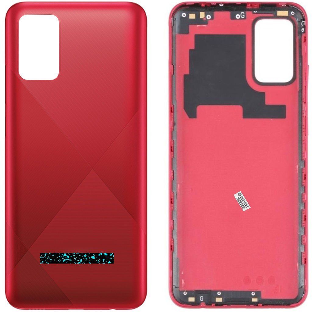 Samsung Galaxy A02s SM-A025 Arka Kapak Kırmızı