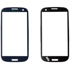 Samsung Galaxy S3 GT-I9300 Dokunmatik Ön Cam Lens Mavi