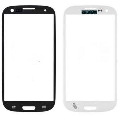 Samsung Galaxy S3 GT-I9300 Dokunmatik Ön Cam Lens Beyaz