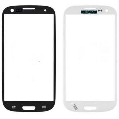 Samsung Galaxy S3 Neo GT-I9301 Dokunmatik Ön Cam Lens Beyaz