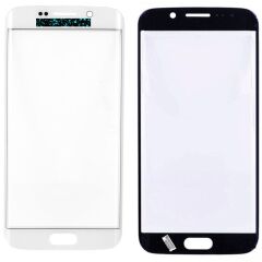 Samsung Galaxy S6 Edge SM-G925 Dokunmatik Ön Cam Lens Beyaz