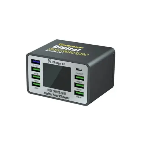 Mechanic İcharge 8C PD+QC 3.0 50W