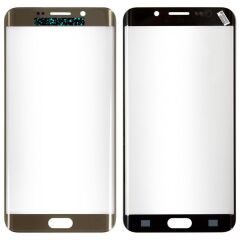 Samsung Galaxy S6 Edge Plus SM-G928 Dokunmatik Ön Cam Lens Gold