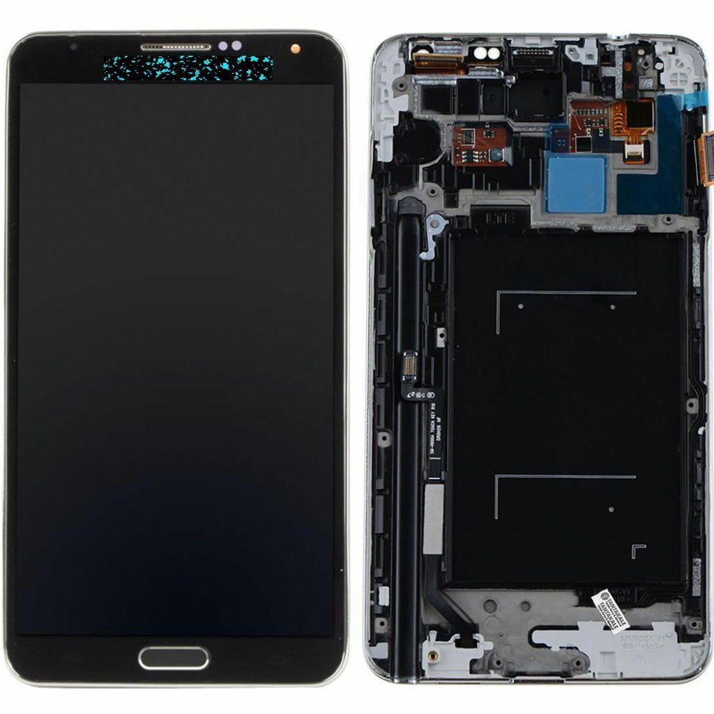 Samsung Galaxy Note 3 SM-N9006 Lcd Ekran Dokunmatik Çıtalı Siyah