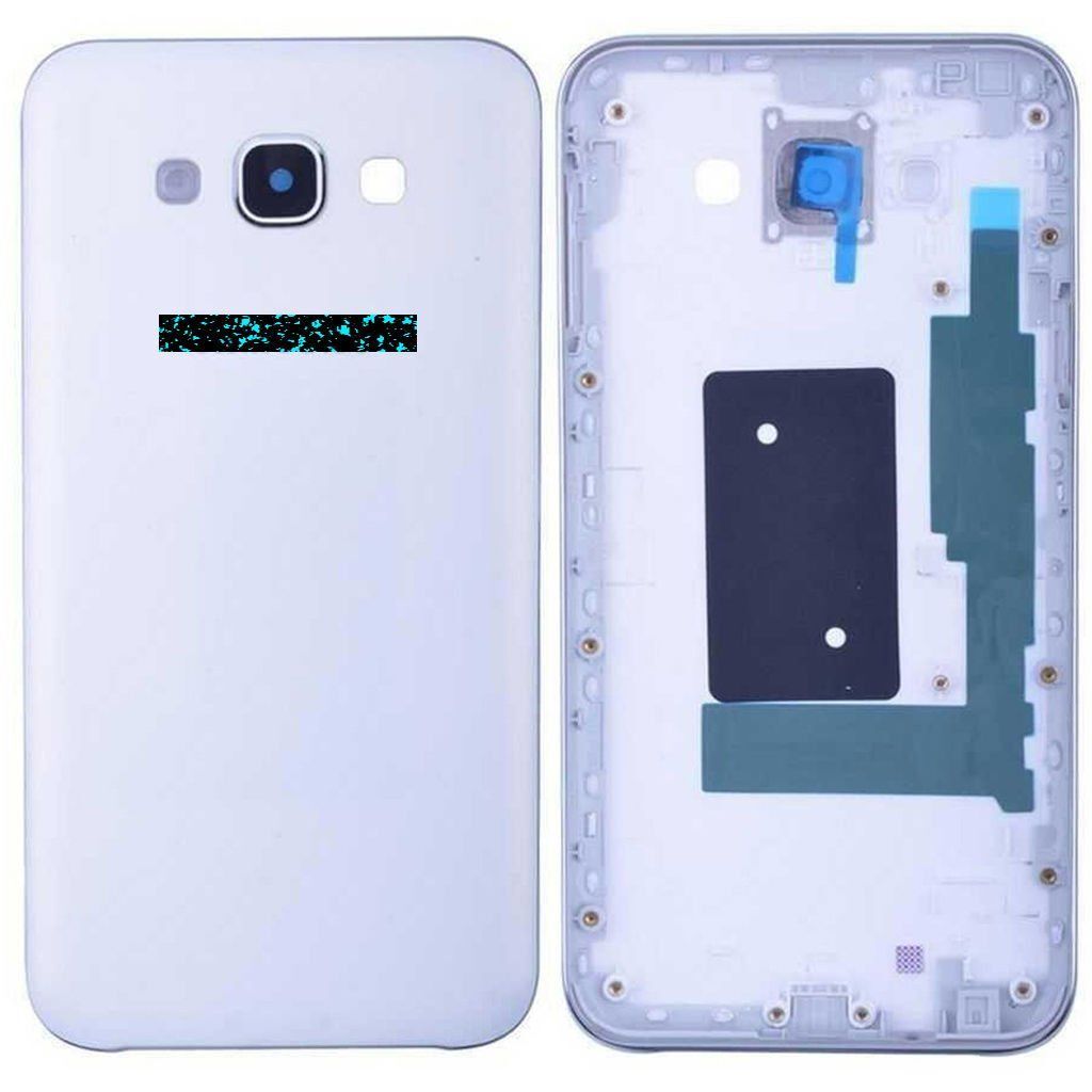 Samsung Galaxy E7 SM-E700 Arka Kapak Beyaz