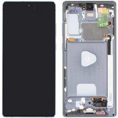 Samsung Galaxy Note 20 5G SM-N981 Lcd Ekran Dokunmatik Çıtalı Gri