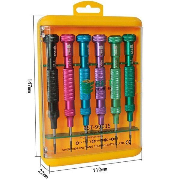 BST-9901S Televizyon Tv İçin Tornavida Seti